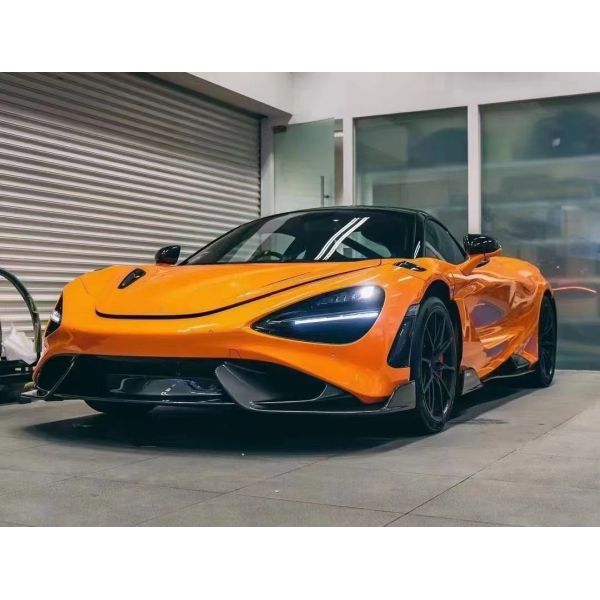 Pour McLaren 720s Body Kit 720S améliore le 765LT Style Carbon Fiber avant et arrière pare-chocs Spoiler Body Kit
