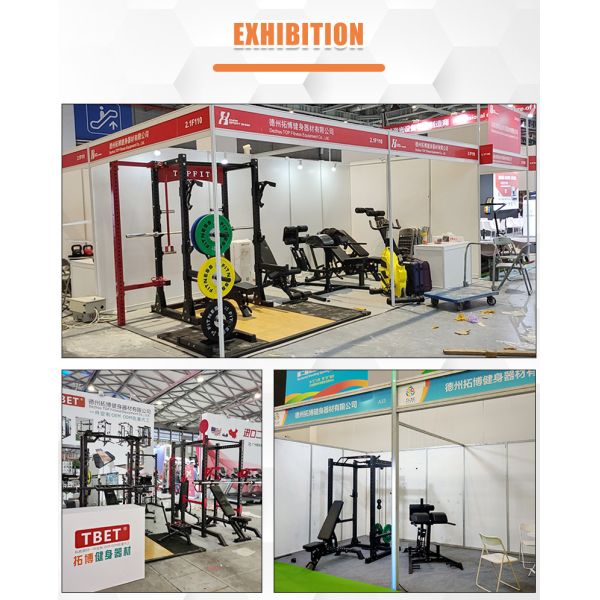 Rack Squat Bench Holder Power Rack Gym com certificação RoHS e 2 camadas de pintura