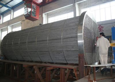 Stainless Steel Heat Exchanger Equipment 9-160mm OD With Tube Bundle