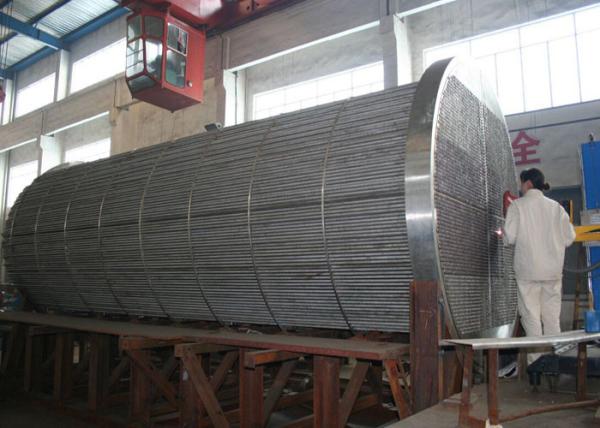 Stainless Steel Heat Exchanger Equipment 9-160mm OD With Tube Bundle
