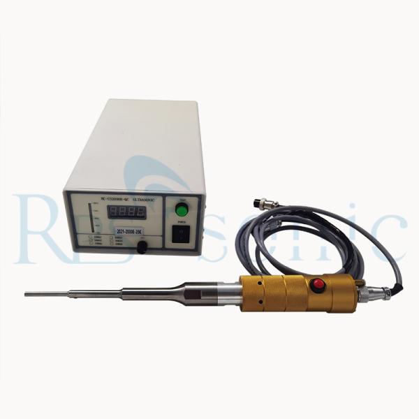 Laboratory Ultrasonic Sonication Probe 28Khz 300w With Titanium Horn
