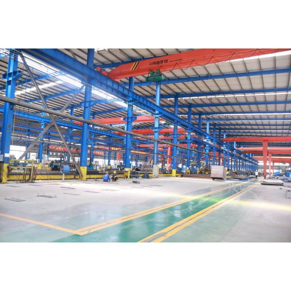 Fire Resistant Metal Structural Support Beams Prefabricated Steel Construction ODM