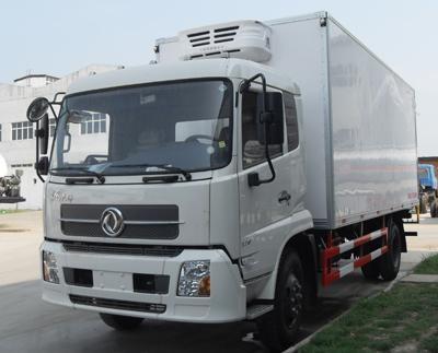 4x2 190hp Cargo Van Trailer , Freezer Refrigerated Van Truck / Cargo Box Truck