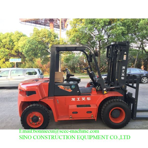 Платформа грузоподъемника сгорания 7 тонн дизельная с двигателем 83 Kw