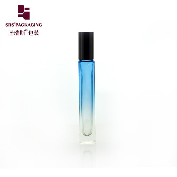 GB2-10ml Square Glass Ball Roll On Bottle