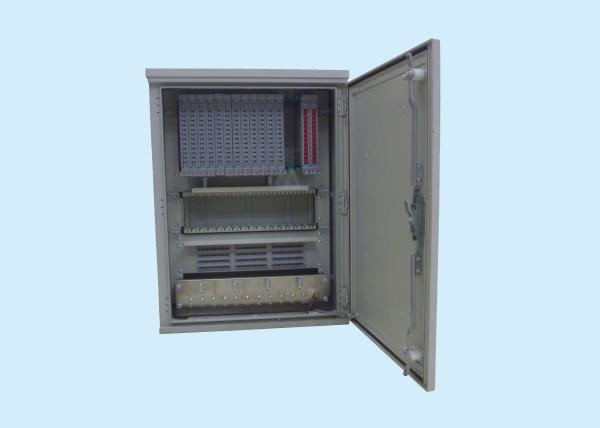 Wall Mounted Cross Connect Cabinet Jumper Free SMC Or Stainless Steel P65 144CORE