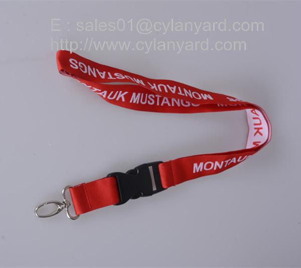 Cheap Woven Ribbon with Jacquard Logo, Custom Woven Neck Lanyards Supplier China