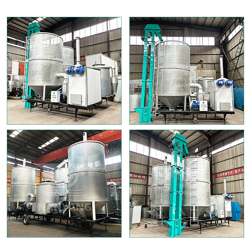 Hot Sale Small Grain Dryer Machine Rice Wheat Grain Dryer Grain Processing Machinery Gas Corn Mobile Grain Dryer