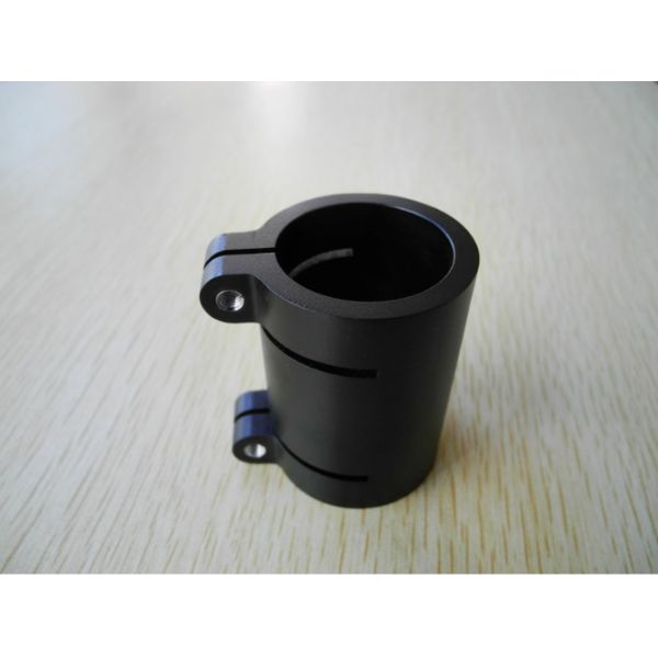 Струбцина CNC 7075 алюминия для телескопичной черноты полюса annodized