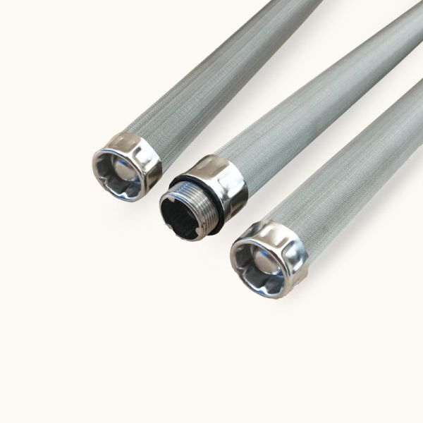 10mm 20mm Stainless Steel Candle Filter Element Corrosion Resistance