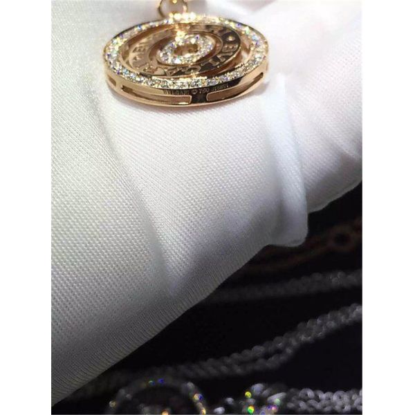 Real low price and high quality jewels B diamond  necklace 18k gold  diamond luxury low price jewel necklace