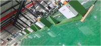 PLC 1400-2 Máquina de enrolar folhas de transformador de cobre LV de dupla camada