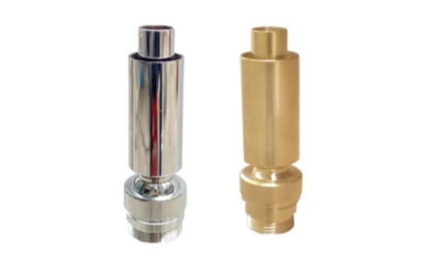 Brass / Stainless Steel Water Fountain Nozzles Big Air Mixed Trumpet Nozzle