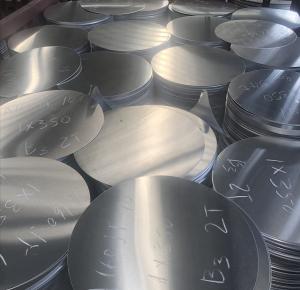 Placa de aluminio del círculo del sevicio de mesa en plata profundo de Spining,