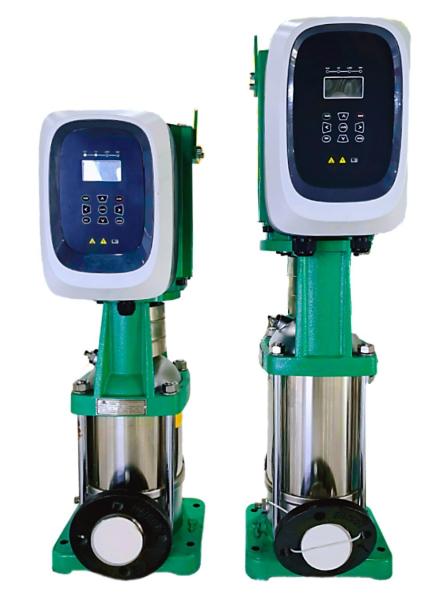 Pompes centrifuges à plusieurs étages verticales à fréquence variable