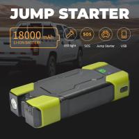 FCC duplo de USB do acionador de partida do salto da bateria de carro 18000mAh do QC 3,0