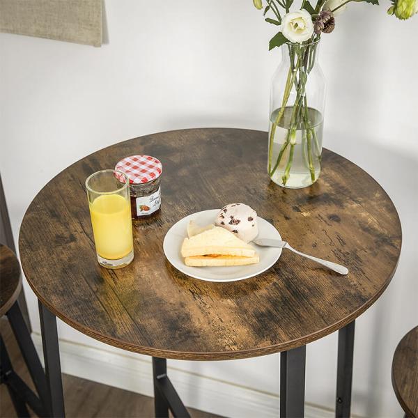 Small Bar Table, Round Bar Table for Sale, Kitchen Furniture, Bar Table for Kitchen, Industrial Furniture, ULBT60X