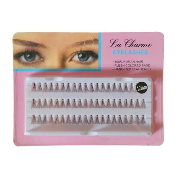 Цена по прейскуранту завода-изготовителя 60pcs/Set макияж расширения ресницы группы ложной ресницы черноты 8/10/12 mm Lashe естественный поддельный длинный