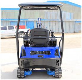 LG16EU 9.9KW 2300rpm Mini Crawler Excavator For Road Digging