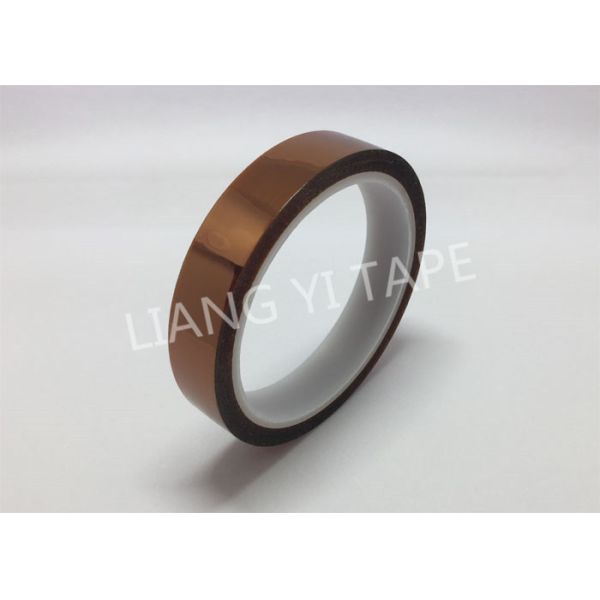 Лента силикона слипчивая теплостойкая с 1 покрытием фильма Полимиде Мил