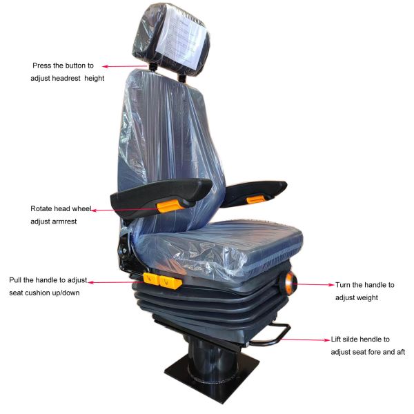 Механическое подвесное сиденье 360 вращающийся кран поезда локомотив подъемное оборудование сиденье