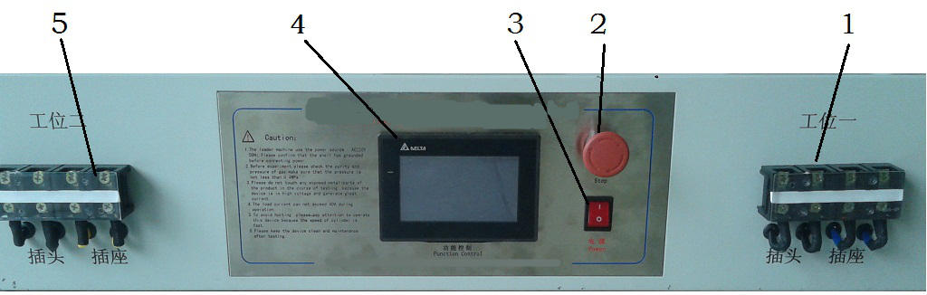 Заткните испытательное оборудование 5А/250ВАК 50 разрывной мощности/60Хз 300В