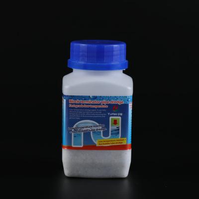 Pó de limpeza 268g/Bottle do bloqueio do dissipador da tubulação do toalete do ingrediente de 80%