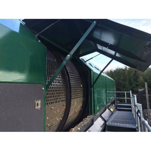 Red Sandstone Rotary Drum Sieve Drum Screen for Sandstone Discharge Size as Requested