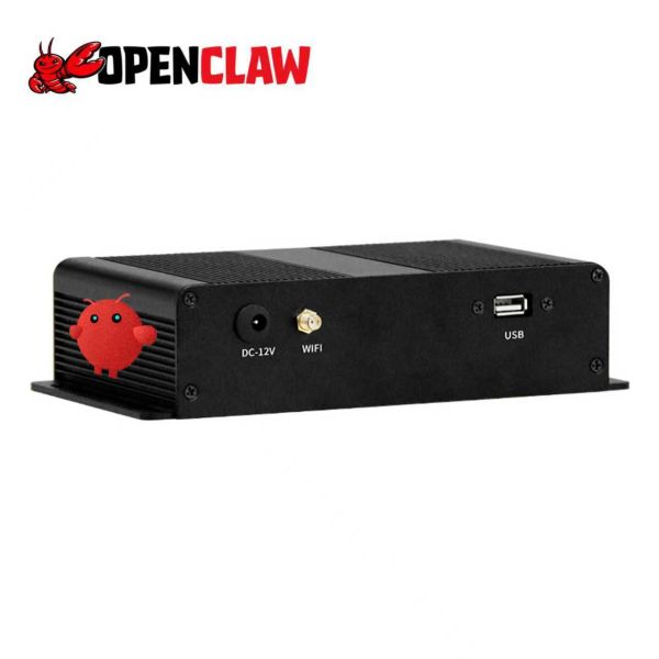 MJK OpenClaw Box RK3568 Quad Core 4GB 32GB EMMC Android AI Assistant Dual-band Wi-Fi 5 Gigabit Ethernet Data Security Private AI