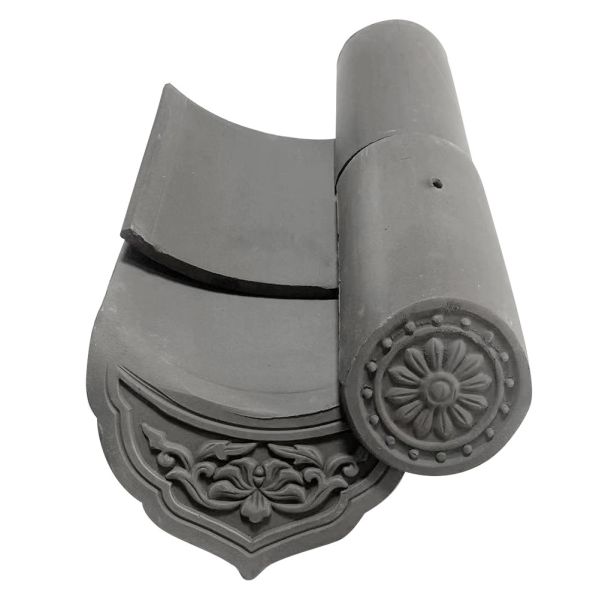 Authentic Chinese Traditional Clay Roof Tiles Pagoda Roof Materials