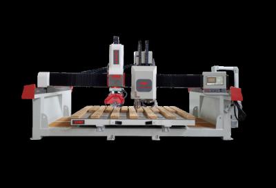 High Precision CNC Bridge Cutting Machine Rock Stone Slab Saw 45° Chamfering