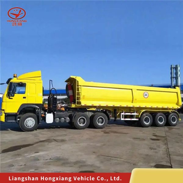 Customization Low Bed Truck Semi Trailer for Trucks Spare Parts