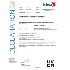 Ningbo New Light Trading Co., Ltd. Сертификации