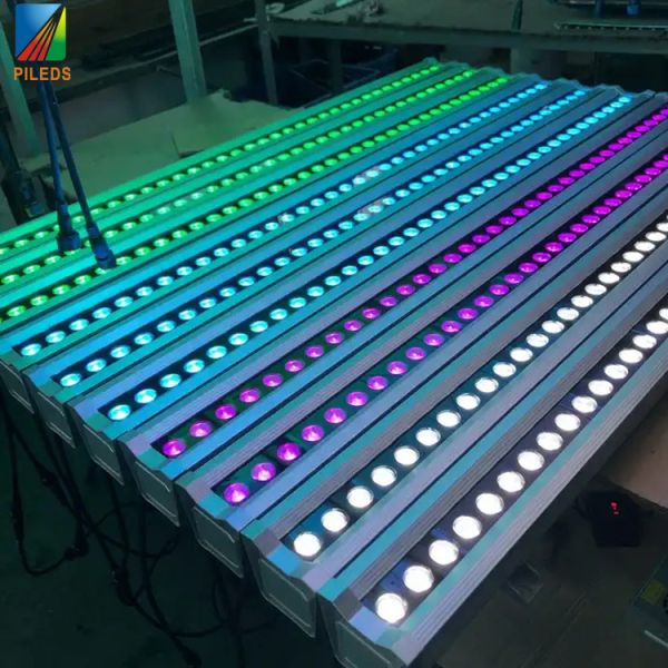 DMX RGB светодиодная лампа для стирки стен 24W 36W для архитектурных особенностей