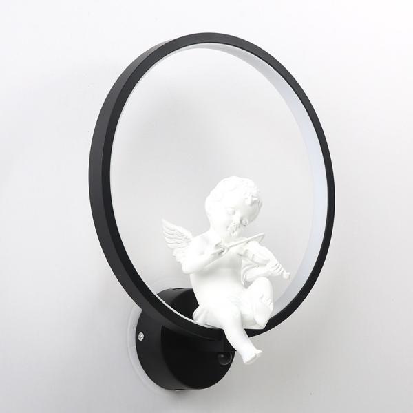 Round Angel Aluminum Decorative Interior Living Room Dining Room angel wall lamp (WH-VR-18）