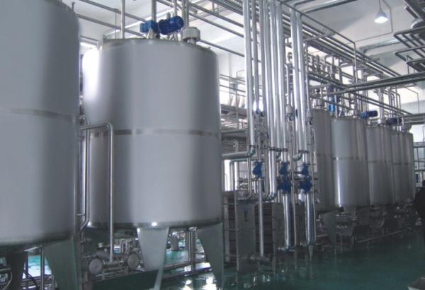 3 In 1 Soft Drink Manufacturing Machinery Industrial Juice Production Line