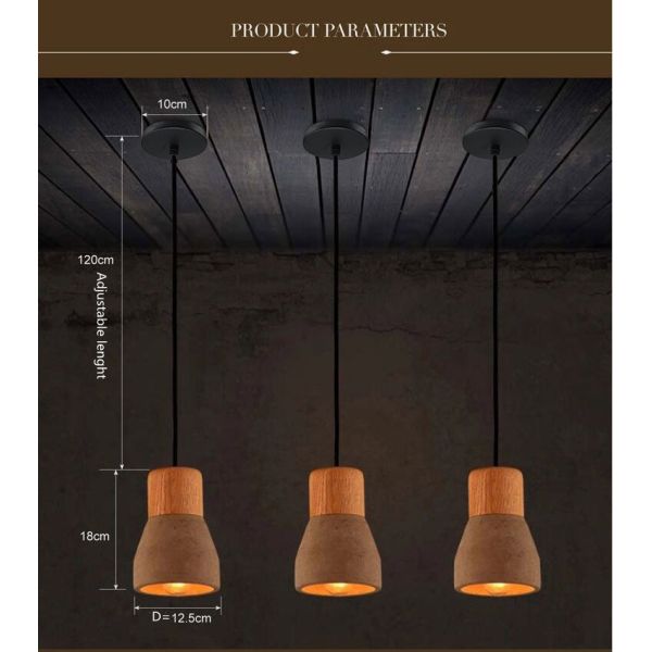 Свет нордического потолка комнаты ребенк Lampholder E27 тонкий привесной