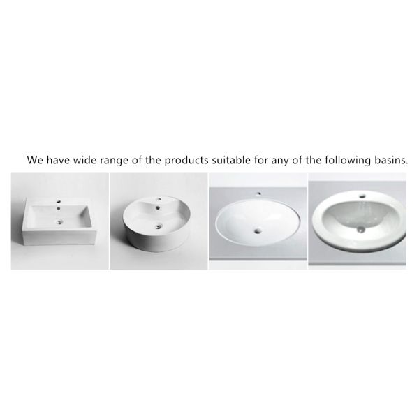 Hotel Apartment Bathroom Taps Mixer with Single Handle and Stainless Steel Valve Core
