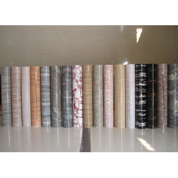 Vinyl Marble Effect Film Pvc Decorative Foil Kitchen Cabinet Cover