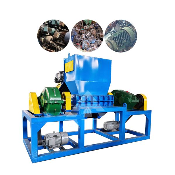 Car Bumper Metal Shredder Machine Scrap Electric Motor Shredder