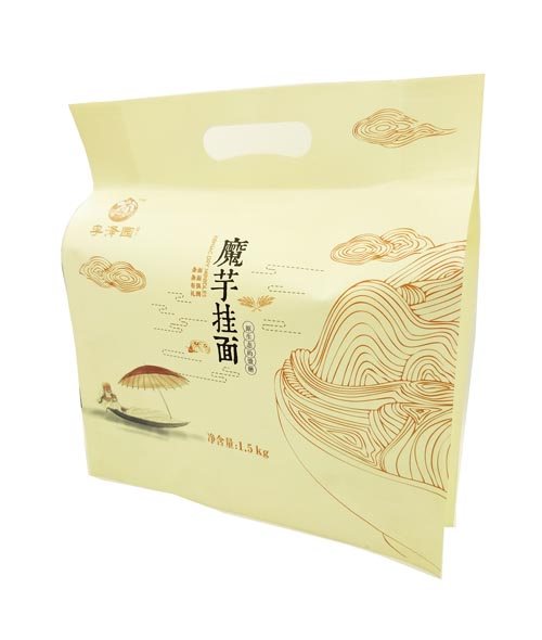 250g 500g Square Bottom Gusseted Bags Gift Sets Flat Bottom Plastic Bags