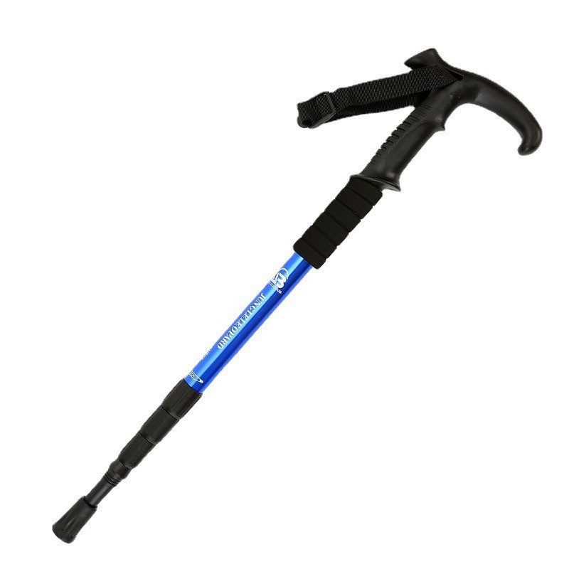 90-135cm Hassle-Free Returns Outdoor Climbing Stick Telescopic Walking Stick for Hiking