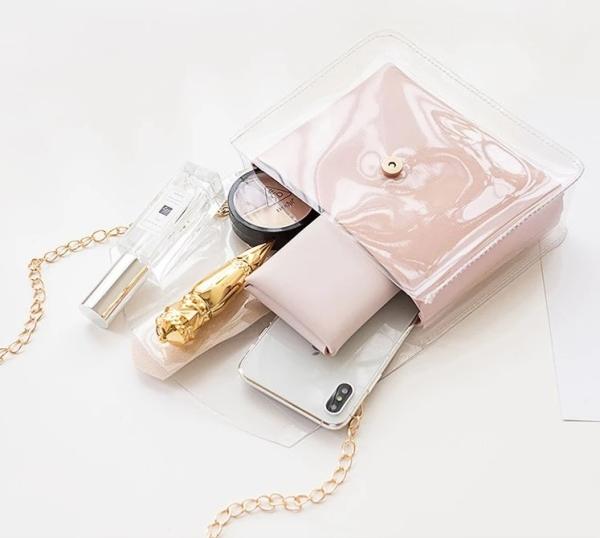 Summer Transparent Clear PVC Jelly Shoulder Bag