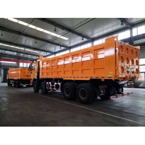 SHACMAN F3000 Tipper Truck 8x4 380Hp EuroII Yellow Dump Truck WEICHAI engine