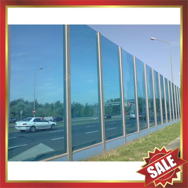 Polycarbonate panel,polycarbonate board for highway sound barrier,freeway sound barrier-excellent cutting noise!
