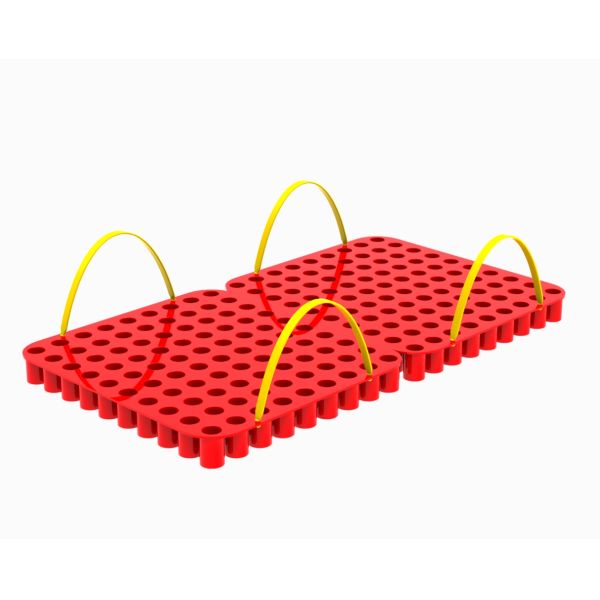 High-quality reusable medical supplies blood sample transport carrying bag container with inner shelf