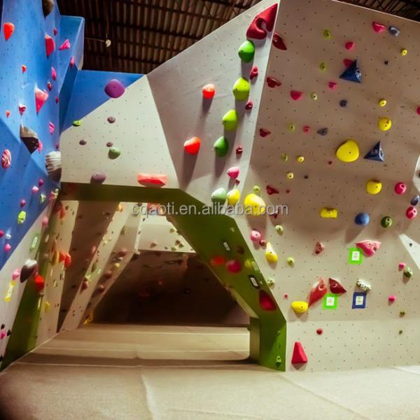 Tamanho personalizado Paredes de escalada de rocha para crianças