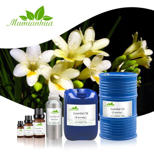 1KG Freesia Essential Oil Bulk Benefits OEM 100% Pure Natural Massage Body Care