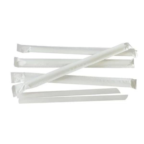 Bpa Free PLA Cutlery CPLA Drinking Straws 10*210mm Fda Approved