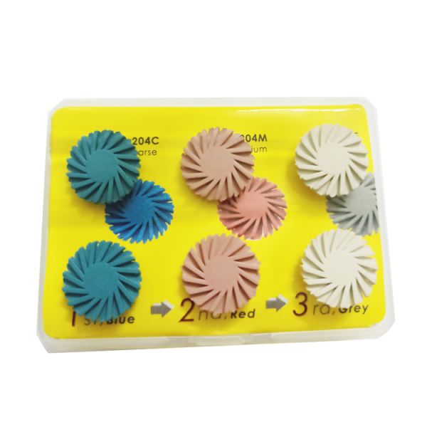 Professional Dental Composite Polishing Kit For Low Speed Handpiece Contra Use